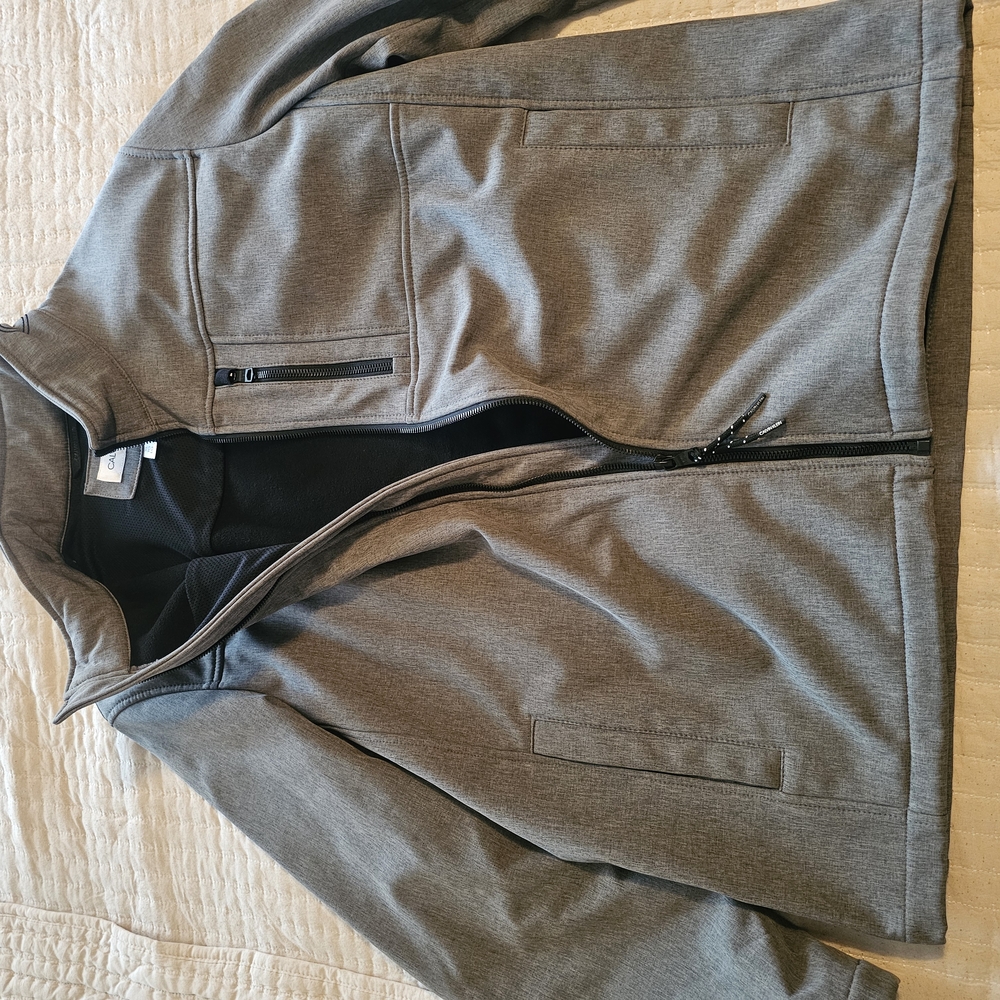Gray Softshell Jacket - image 1